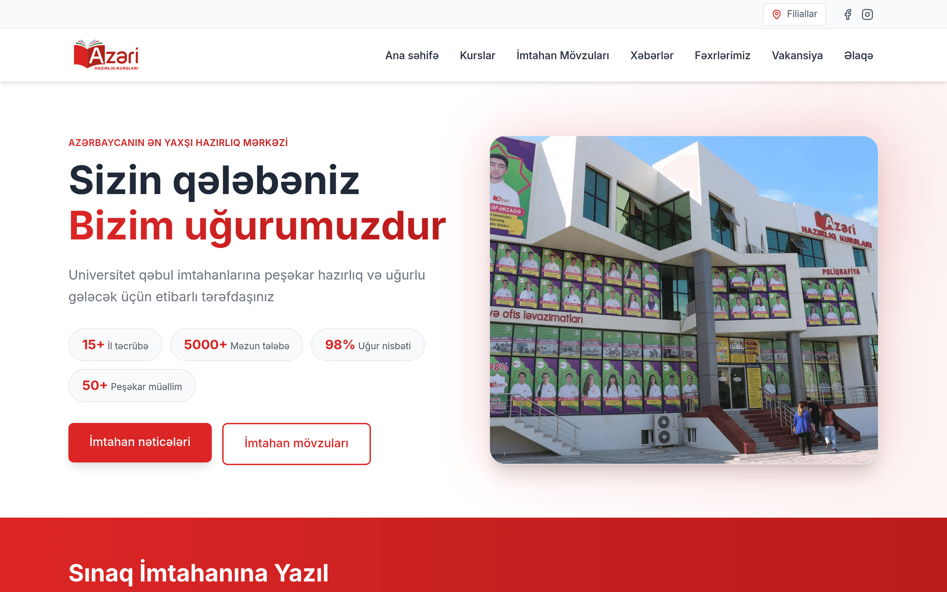 Azeri Edu — Tədris İdarəetmə Sistemi